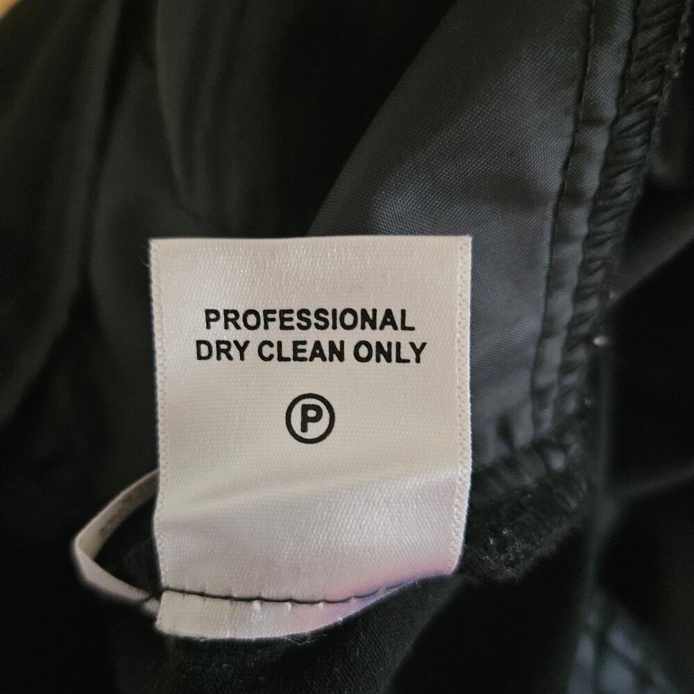Calvin Klein Black Trouser Dress Pants Sz 12 EUC Career Work - Picture 7 of 9